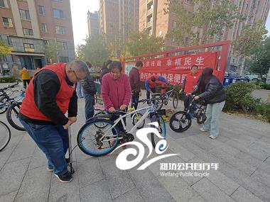 潍坊：“品质市政 幸福民生”免费维修服务 走进银通社区